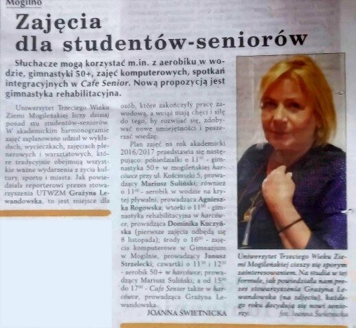 Wycinek z prasy